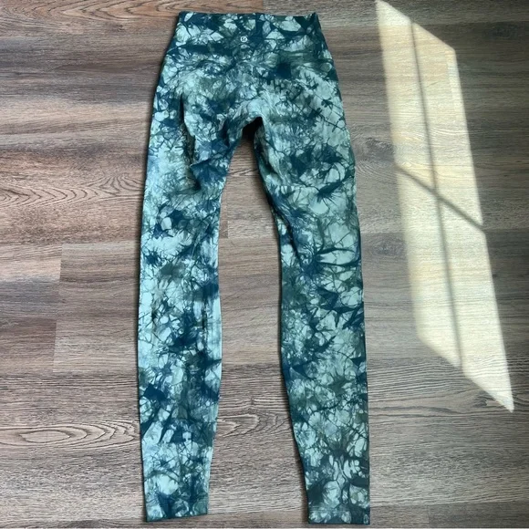Lululemon Wunder Under Hi-Rise Tight *Luxtreme 28" Misty Moss Sea Steel - Picture 6 of 13